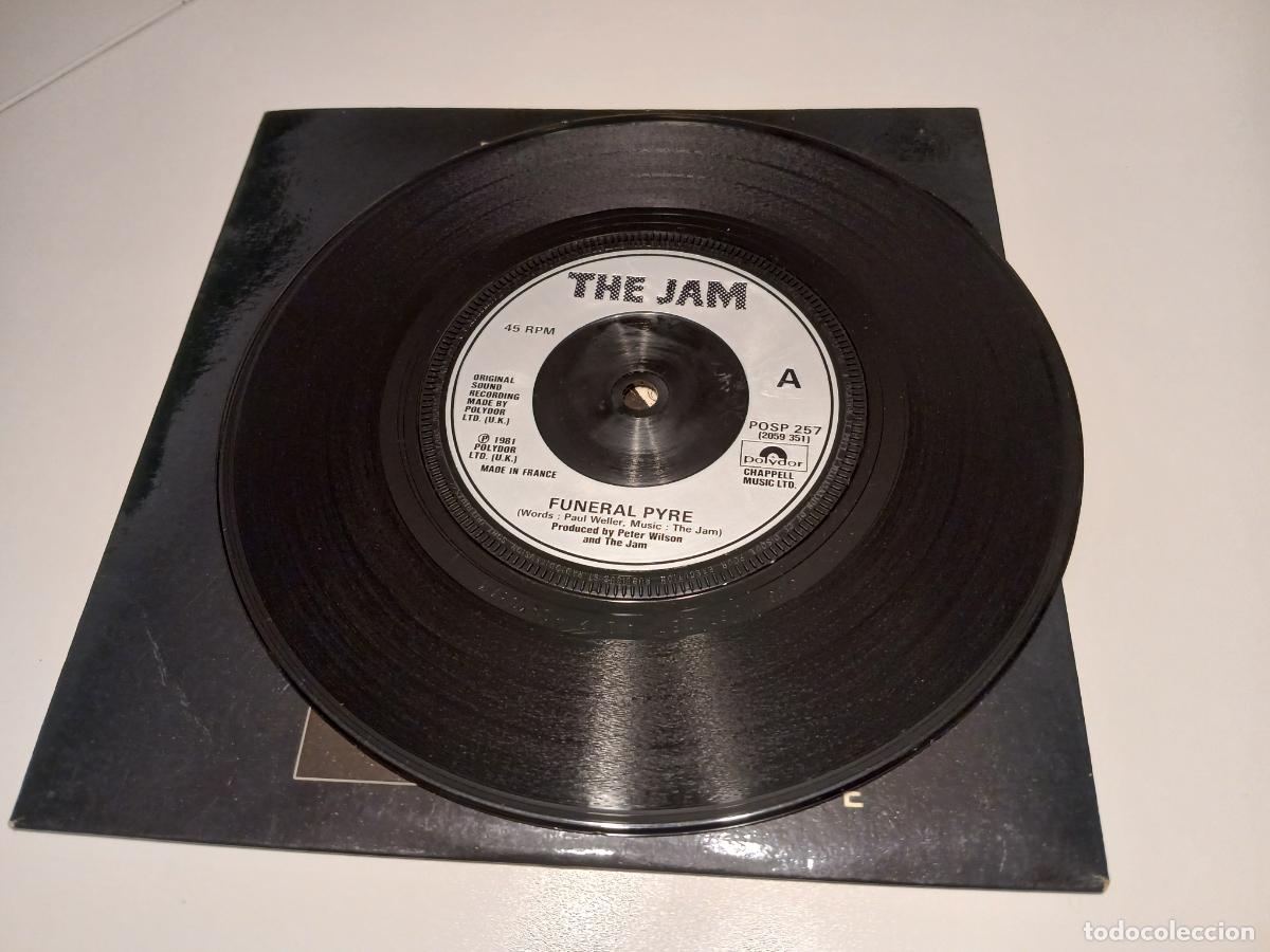Discos de vinilo: The Jam &lrm;&ndash; Funeral Pyre- (1981) single 7&rdquo; - Foto 4