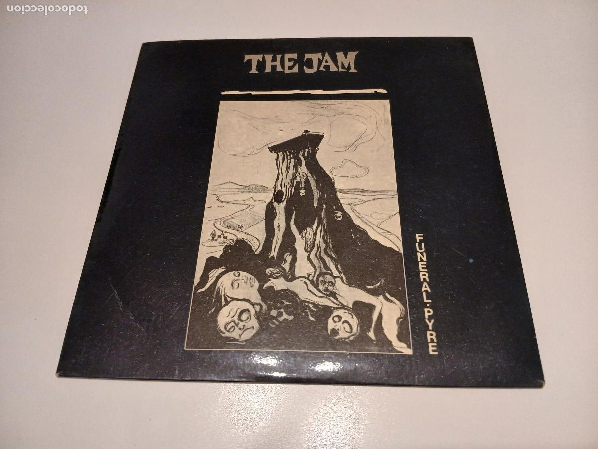 Discos de vinilo: The Jam &lrm;&ndash; Funeral Pyre- (1981) single 7&rdquo; - Foto 1