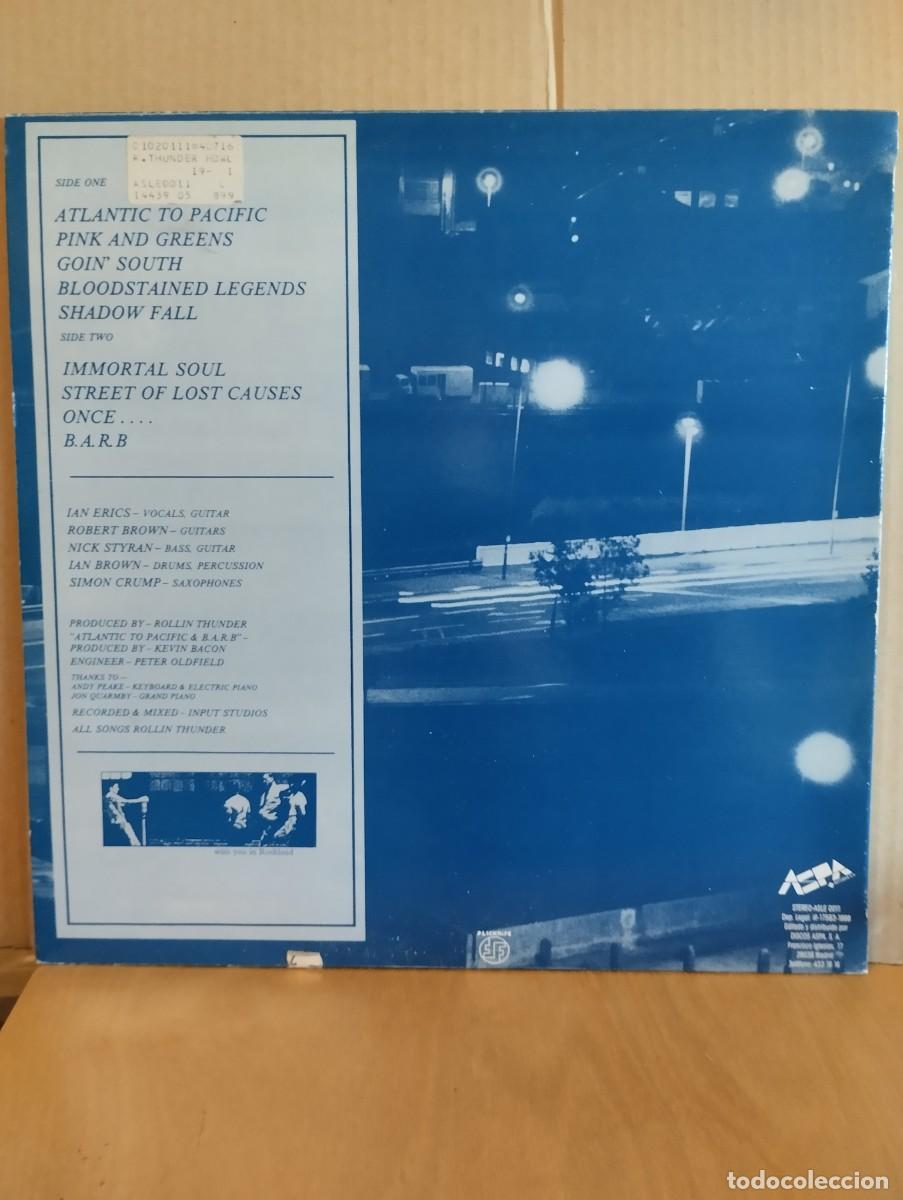 Discos de vinilo: ROLLIN THUNDER ----- -- HOWL - Foto 2