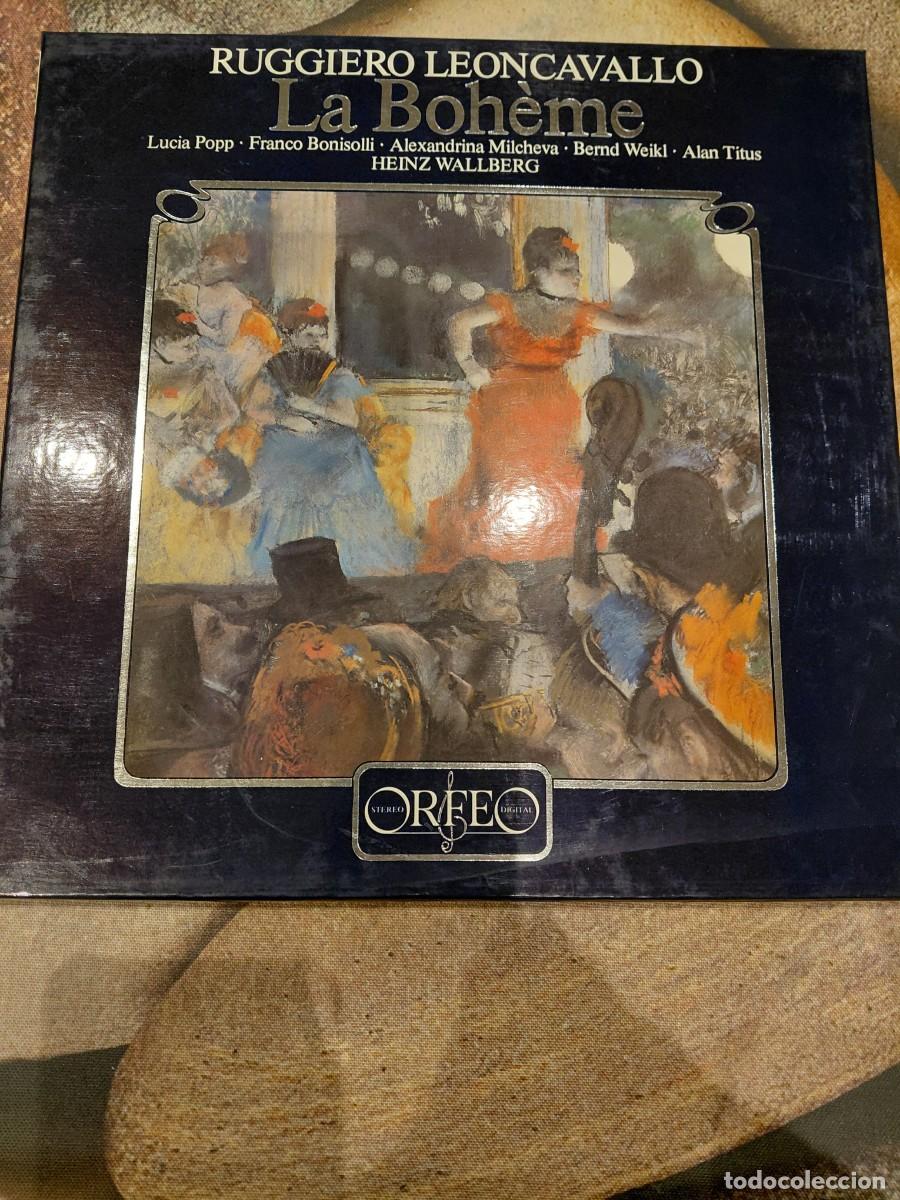 Discos de vinilo: Opera vinilo La Boheme de Leoncavallo - Foto 1