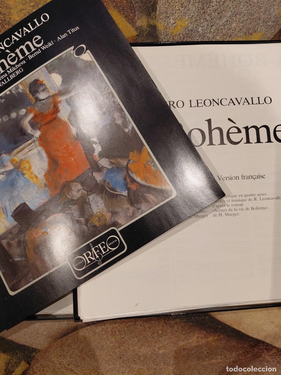 Discos de vinilo: Opera vinilo La Boheme de Leoncavallo - Foto 2