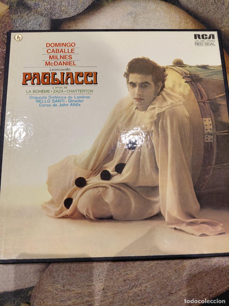 Discos de vinilo: Opera vinilo Pagliacci de Leoncavallo - Foto 1