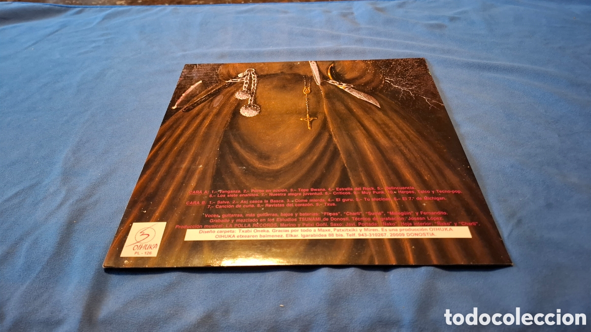 Discos de vinilo: LA POLLA RECORDS - SALVE, 1994 - Foto 2