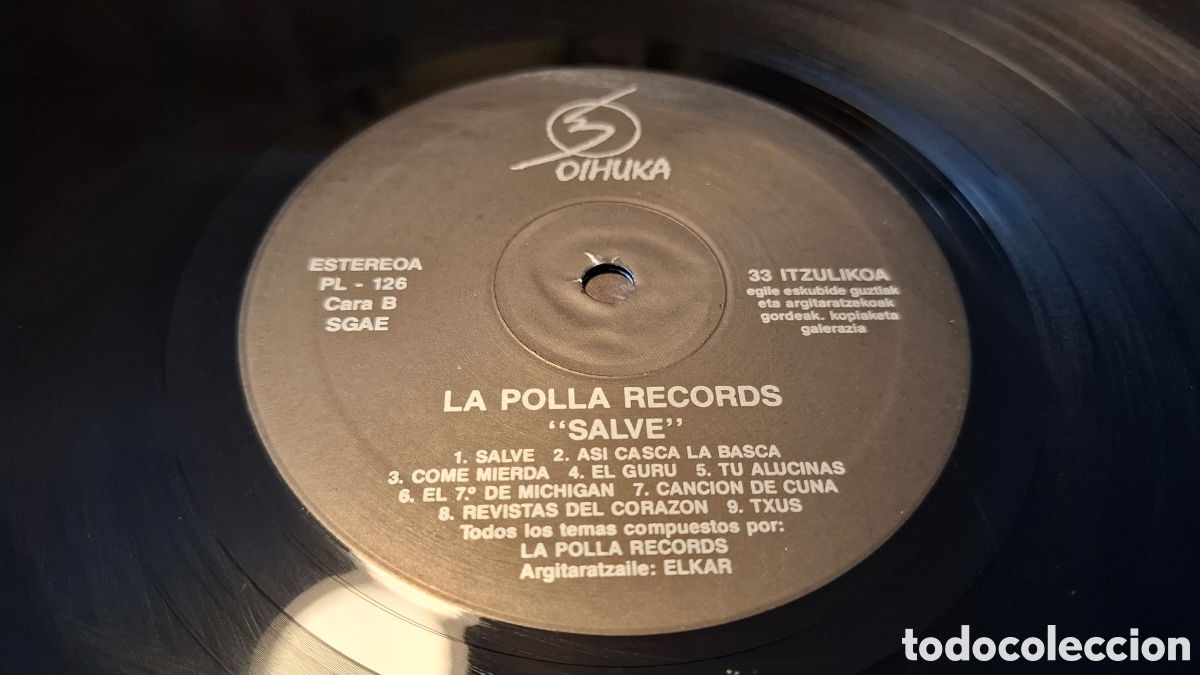 Discos de vinilo: LA POLLA RECORDS - SALVE, 1994 - Foto 5