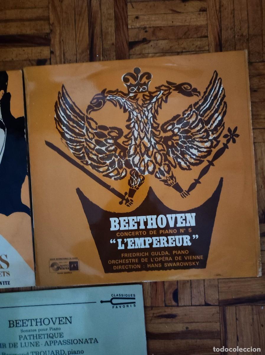 Discos de vinilo: Lote 3 vinilos Beethoven - Foto 4