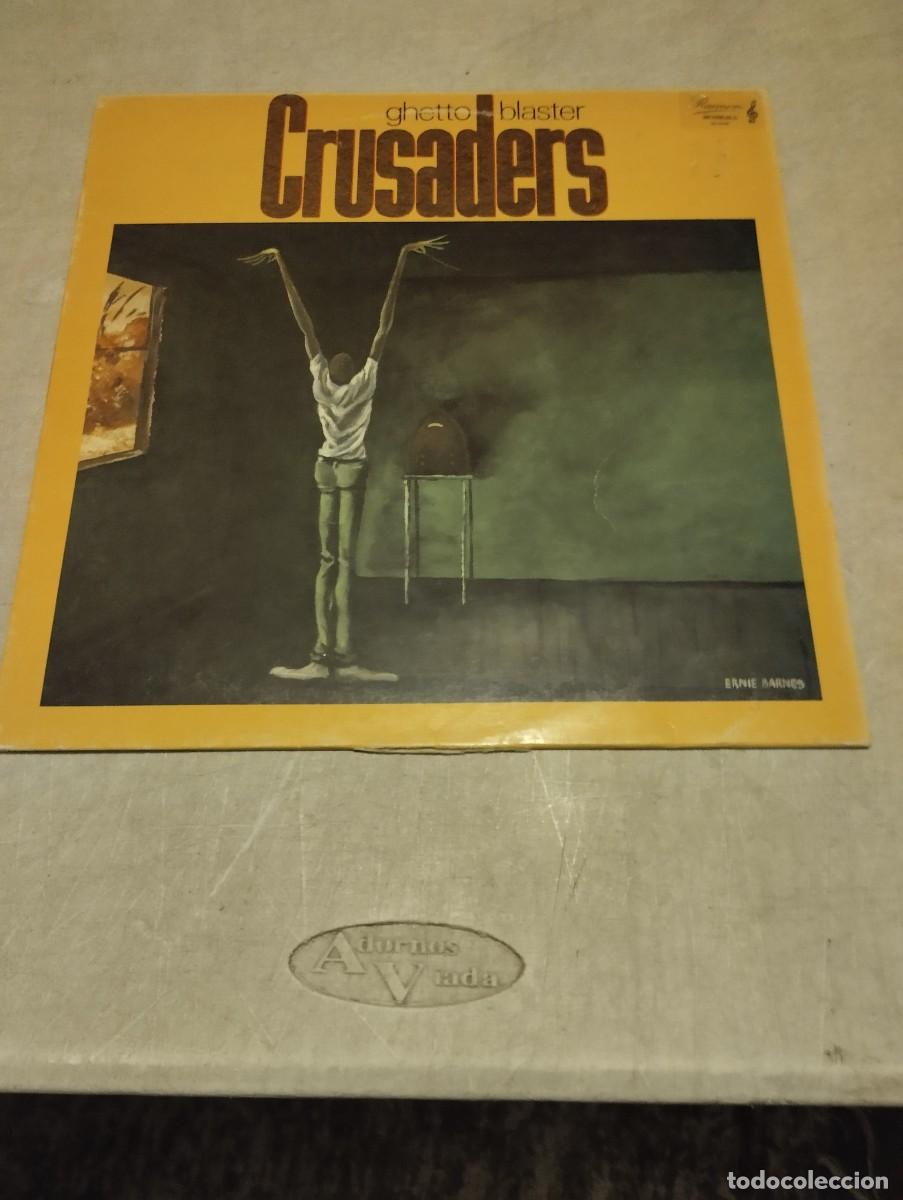 Discos de vinilo: CRUSADERS LP GHETTO BLASTER ESP.1984 - Foto 1
