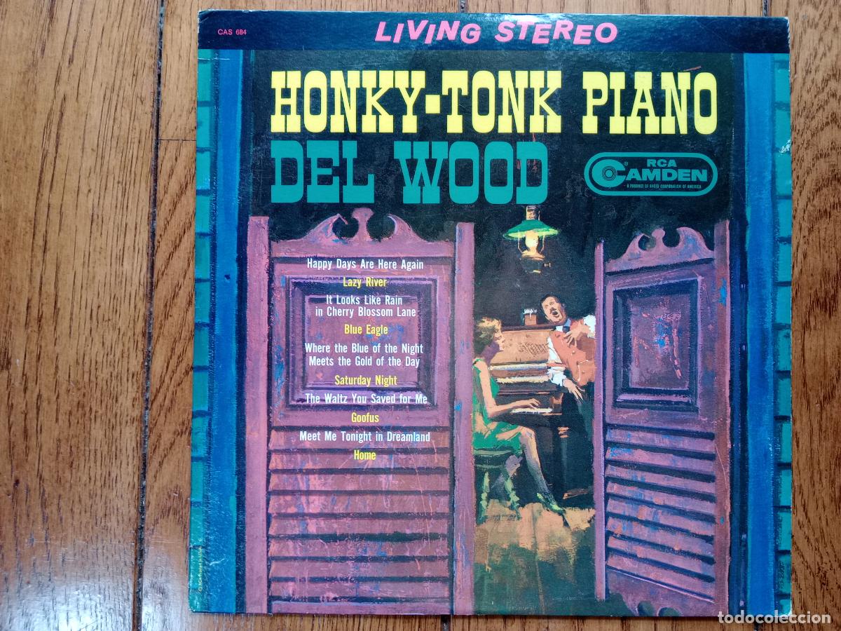 Discos de vinilo: Honky-Tonk piano Del Wood - Foto 1