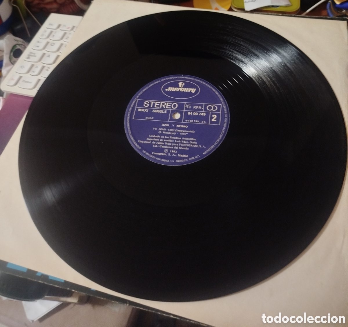 Discos de vinilo: Azul Y Negro &ndash; La Noche - Foto 3