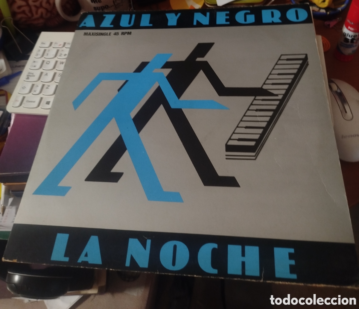 Discos de vinilo: Azul Y Negro &ndash; La Noche - Foto 1