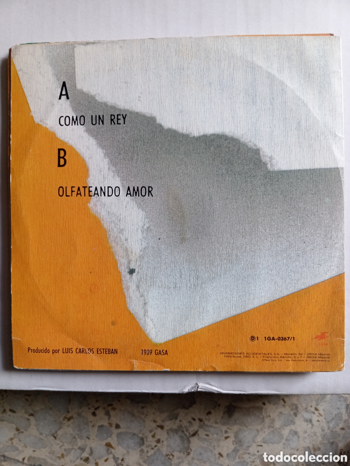 Discos de vinilo: SGL HERMETICOS COMO UN REY 1989 - Foto 2