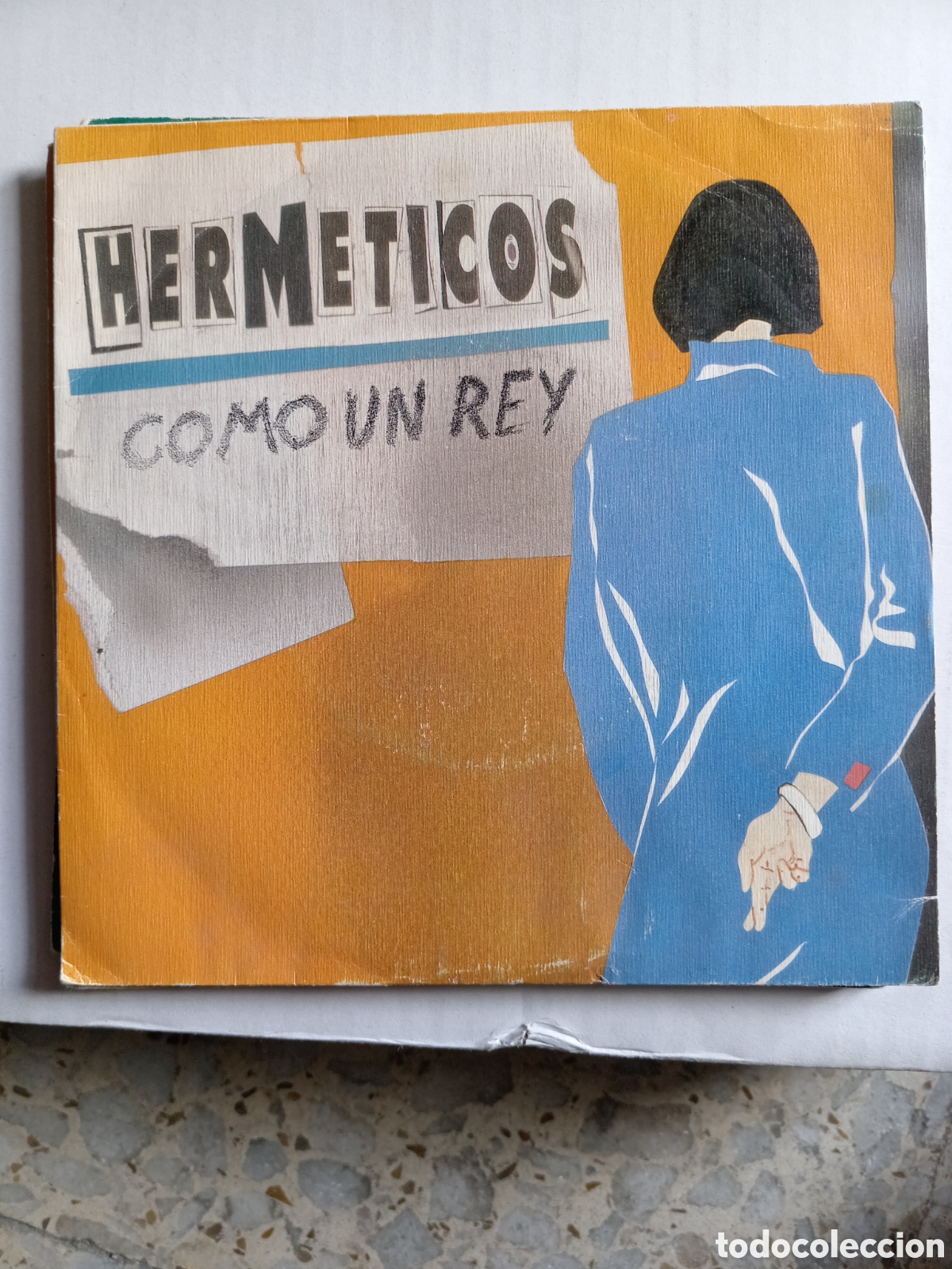 Discos de vinilo: SGL HERMETICOS COMO UN REY 1989 - Foto 1