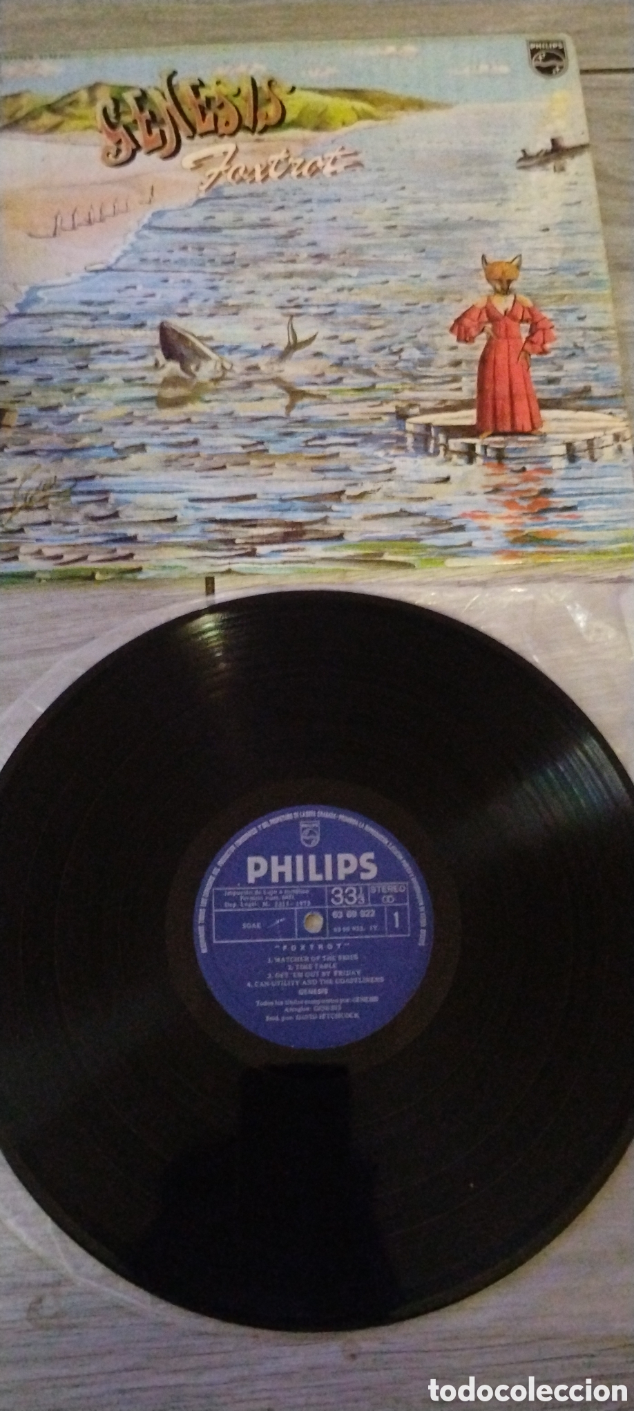 Discos de vinilo: GENESIS-FOXTROT-LP-CHARISMAS/SPAIN-IB - Foto 2