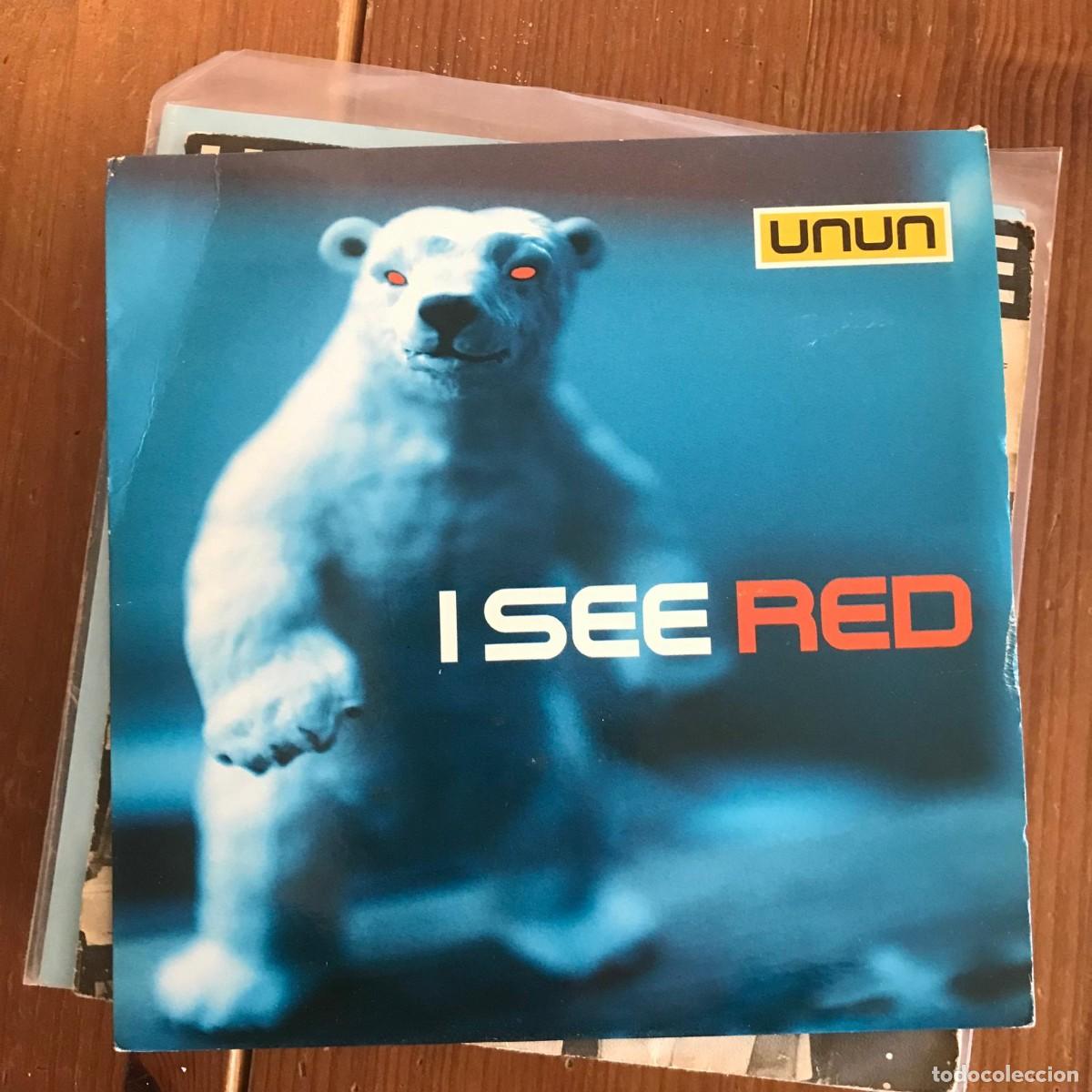 Discos de vinilo: UNUN - I SEE RED - SINGLE DECEPTIVE 1997 - Foto 1
