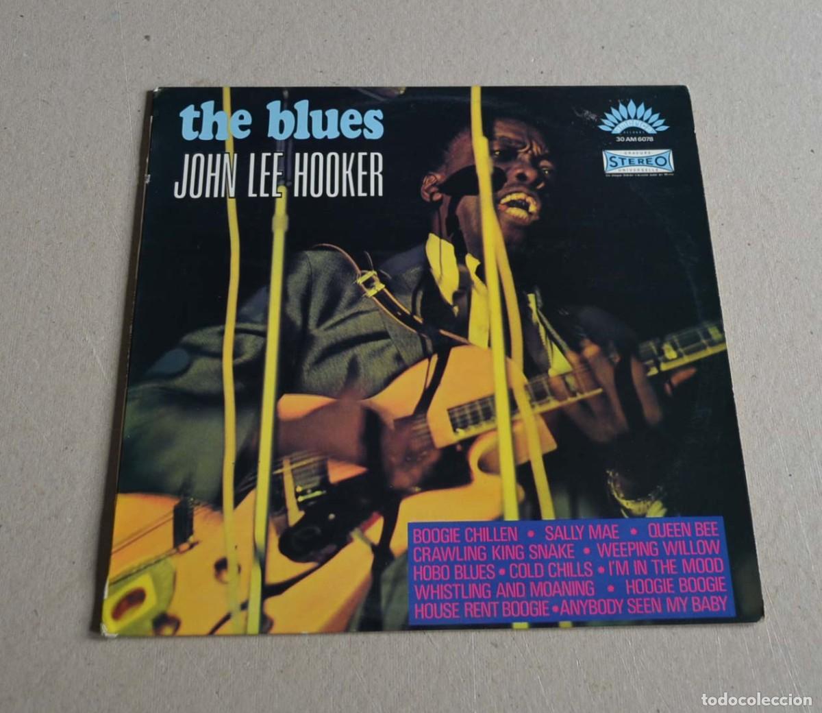 Discos de vinilo: JOHN LEE HOOKER - THE BLUES - Foto 1