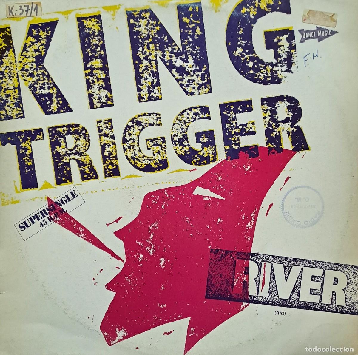 Discos de vinilo: LPs KING TRIGGER. THE RIVER, PUSH OR SLIDE..... LP-SEXT-649 - Foto 1