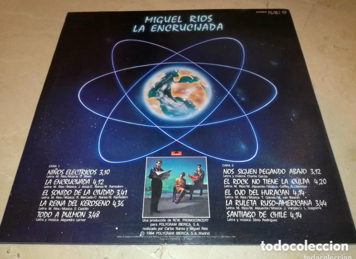 Discos de vinilo: MIGUEL RIOS &ldquo; LA ENCRUCIJADA&rdquo; - Foto 2