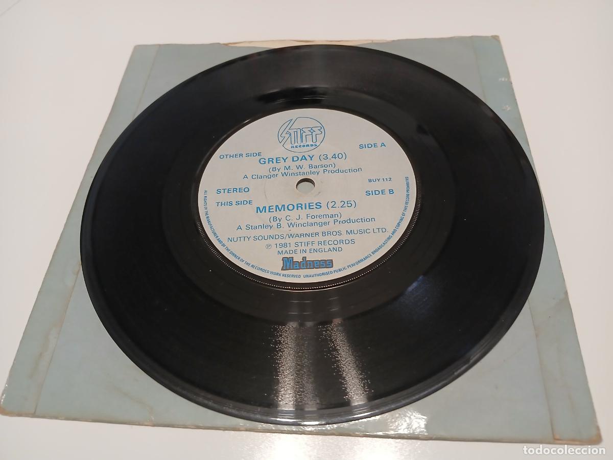 Discos de vinilo: Madness &ndash; Grey Day- (1981) single 7&rdquo; - Foto 4