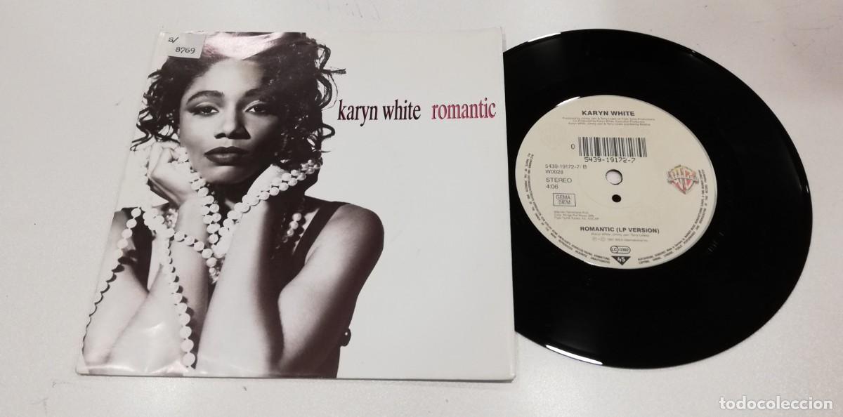 Discos de vinilo: SCO108-Karyn White - Romantic (7&rdquo;, Single) - Foto 1