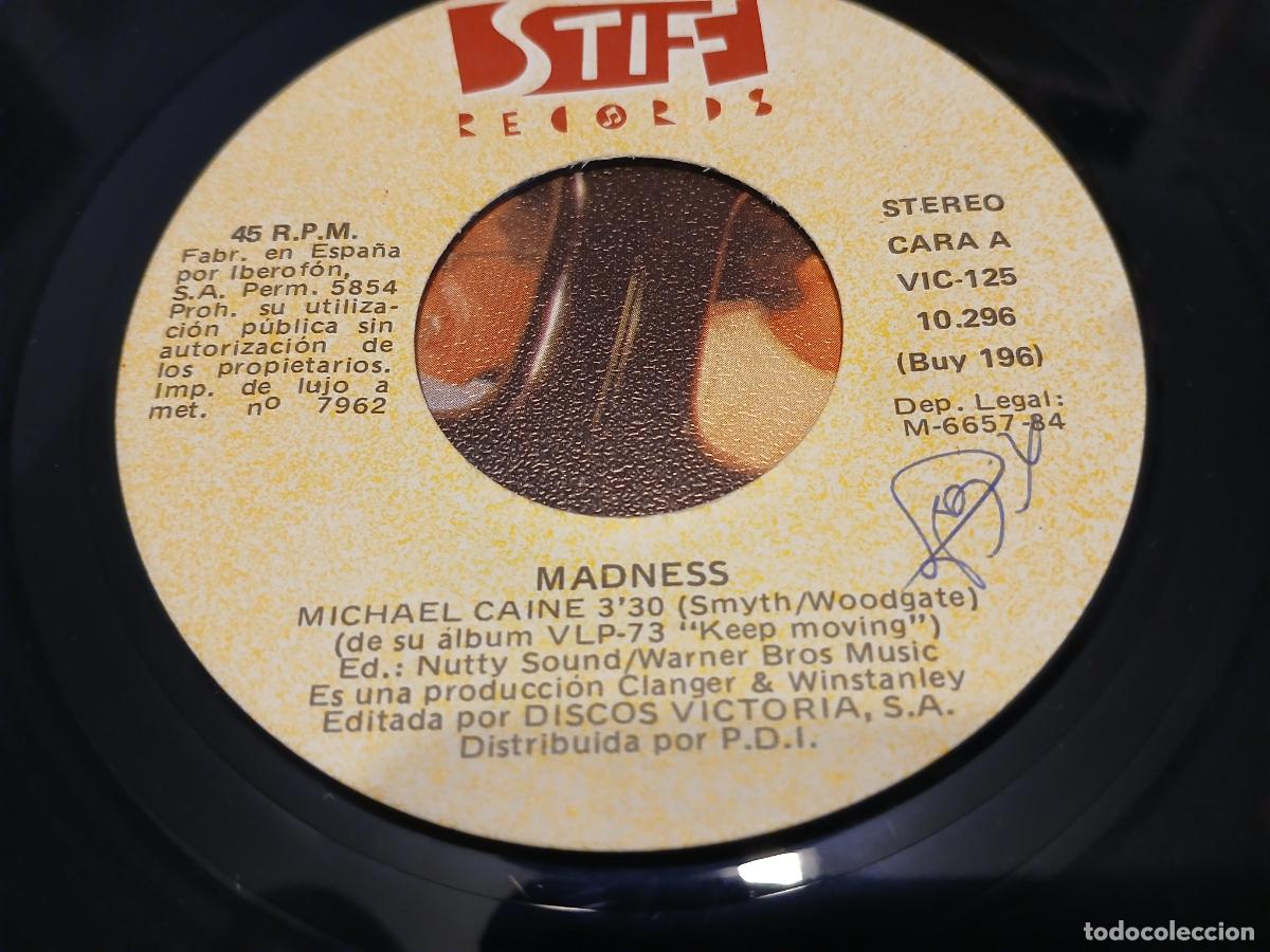 Discos de vinilo: Madness &ndash; Michael Caine- (1984) single 7&rdquo; - Foto 3