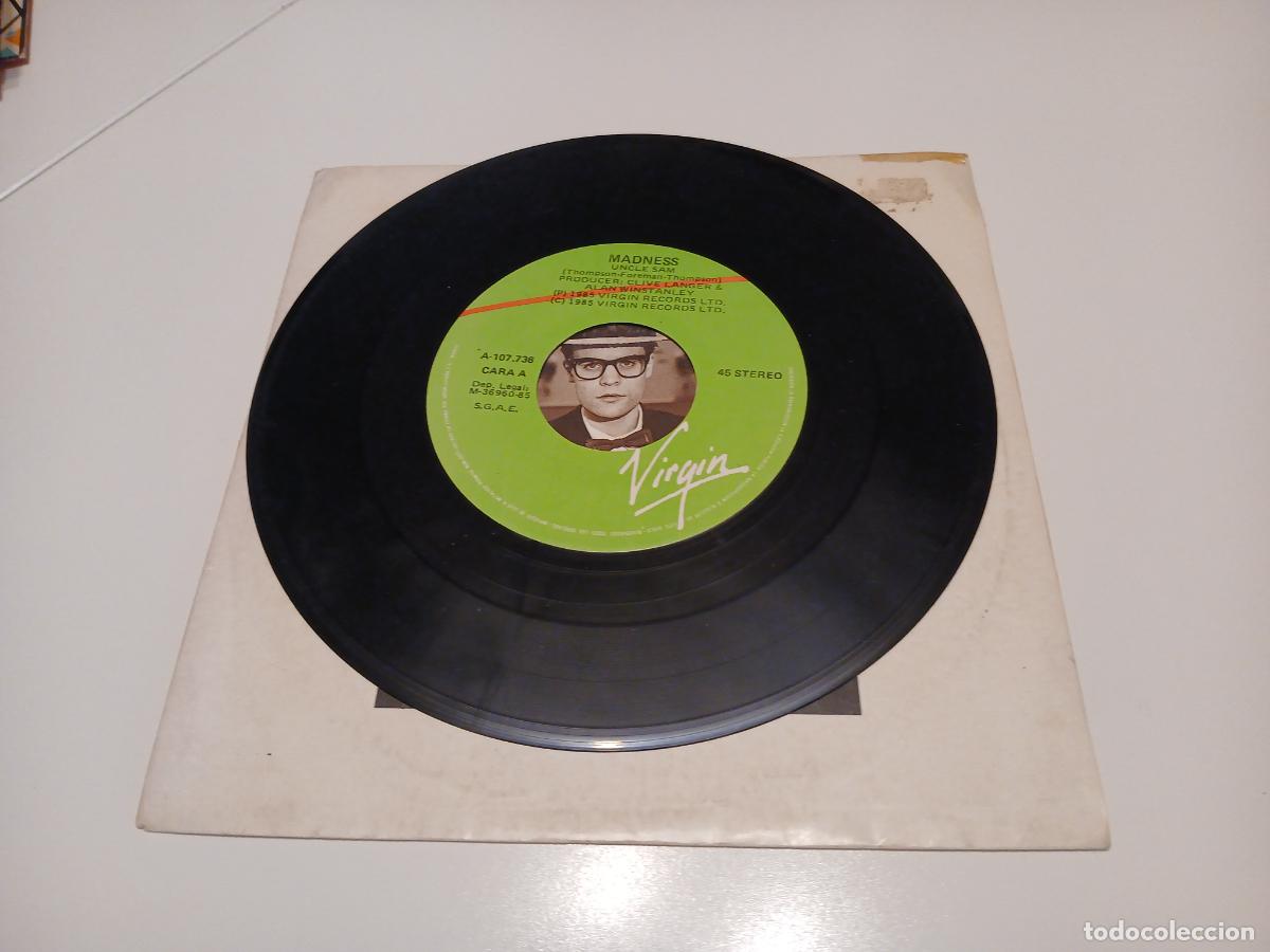 Discos de vinilo: Madness &lrm;&ndash; Uncle Sam- (1985) single 7&rdquo; - Foto 4