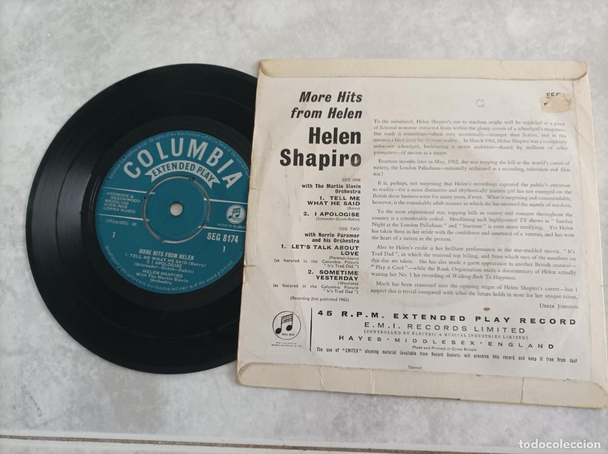 Discos de vinilo: Helen Shapiro ep England - Foto 2