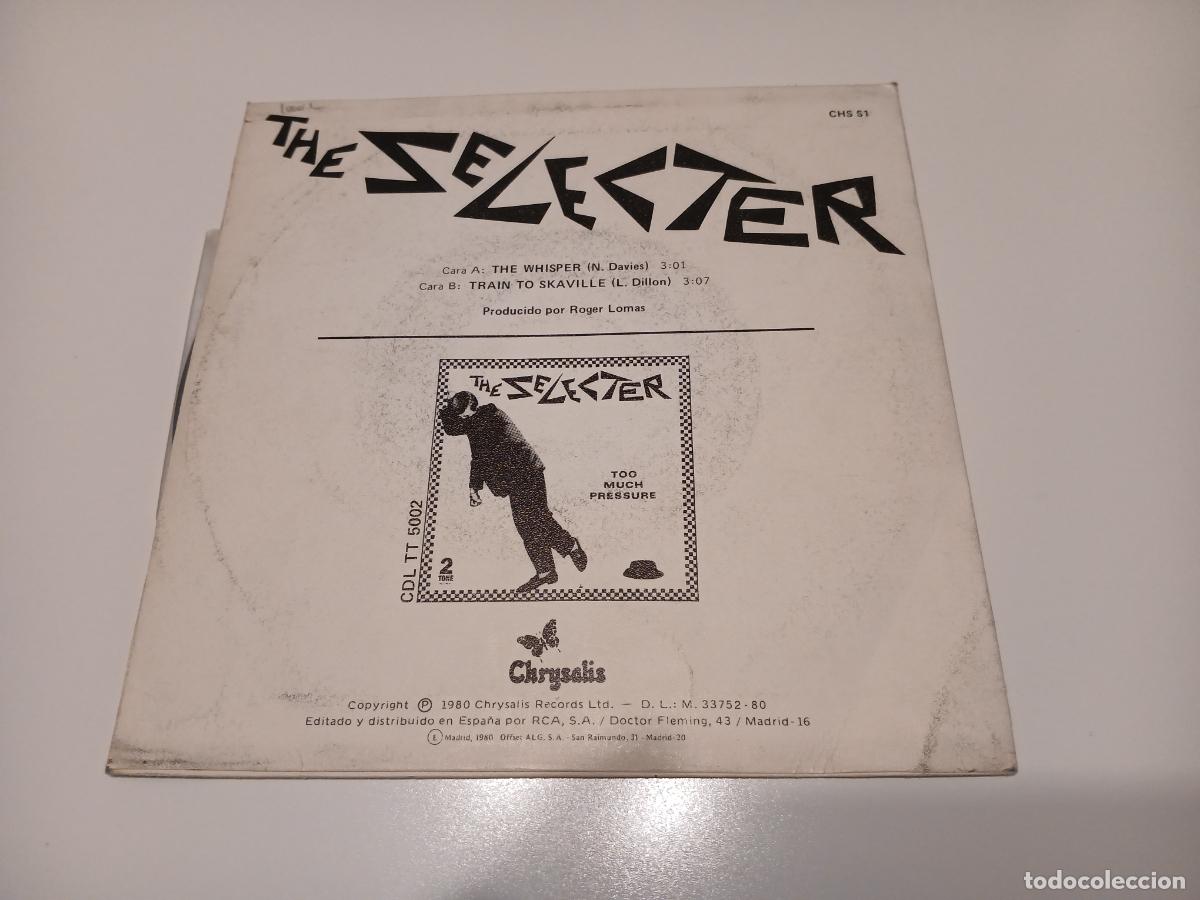 Discos de vinilo: The Selecter &ndash; The Whisper- (1980) single 7&rdquo; - Foto 5