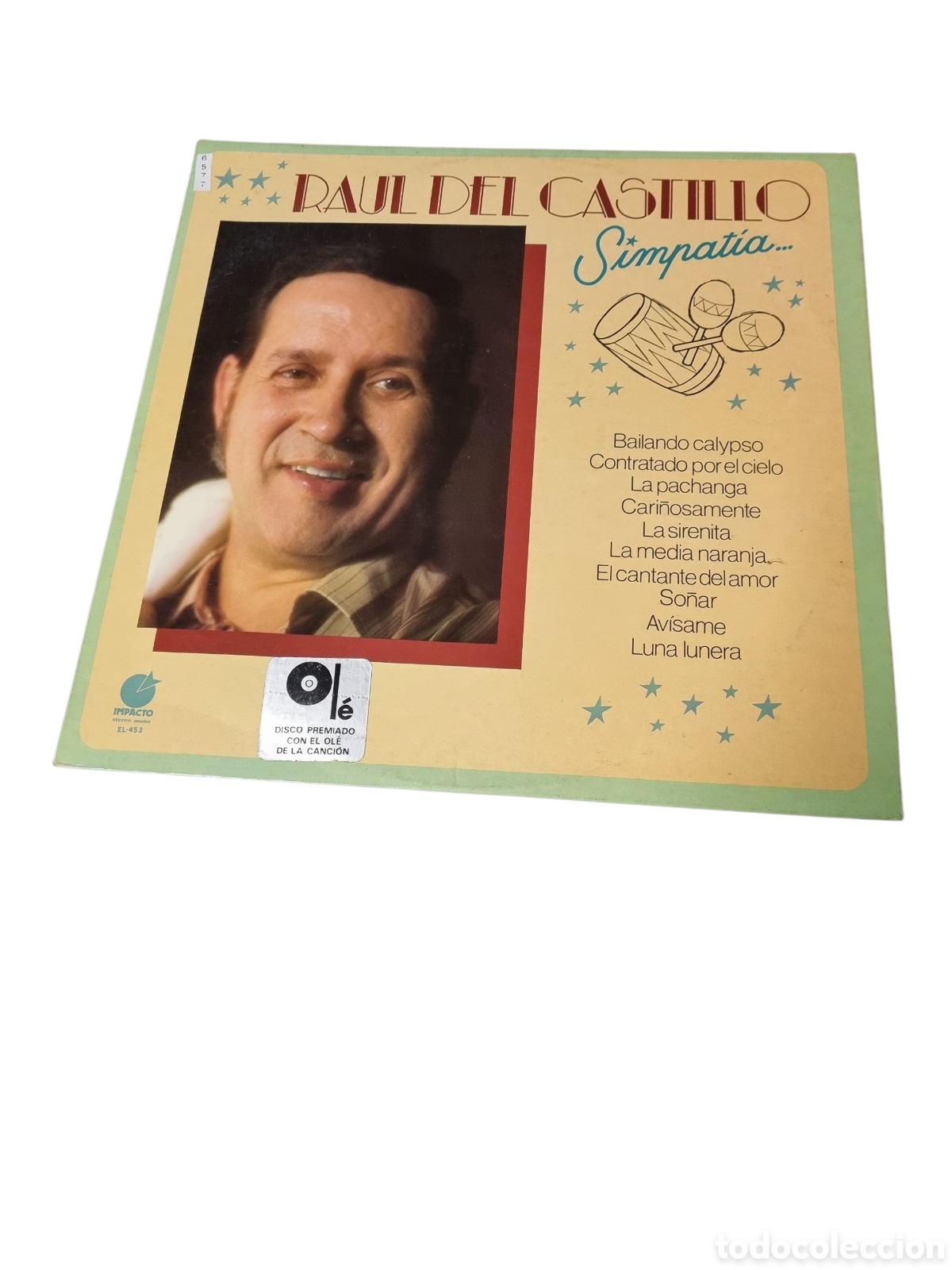 Dischi in vinile: VIN6577 raul del castillo simpatia VINILO DE SEGUNDAMANO