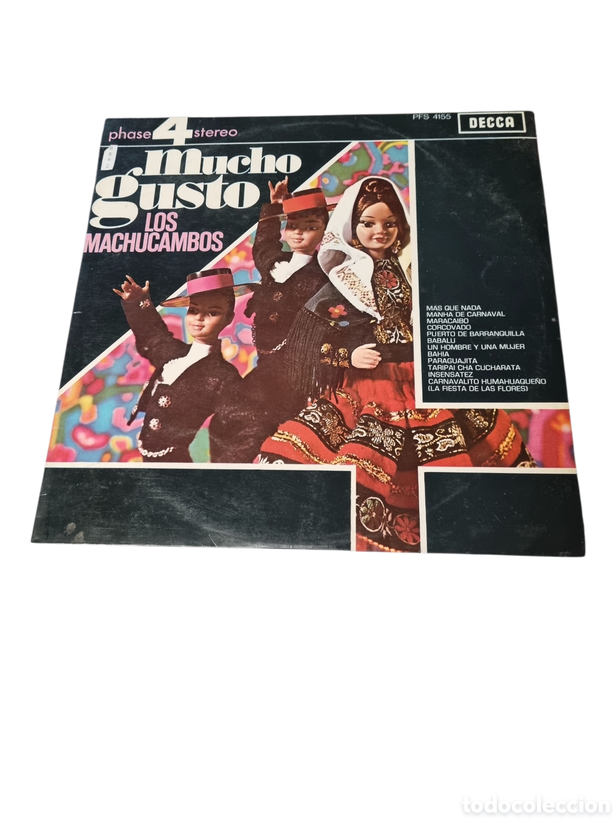 Disques de vinyle: VIN6582 mucho gusto los machucambos VINILO DE SEGUNDAMANO