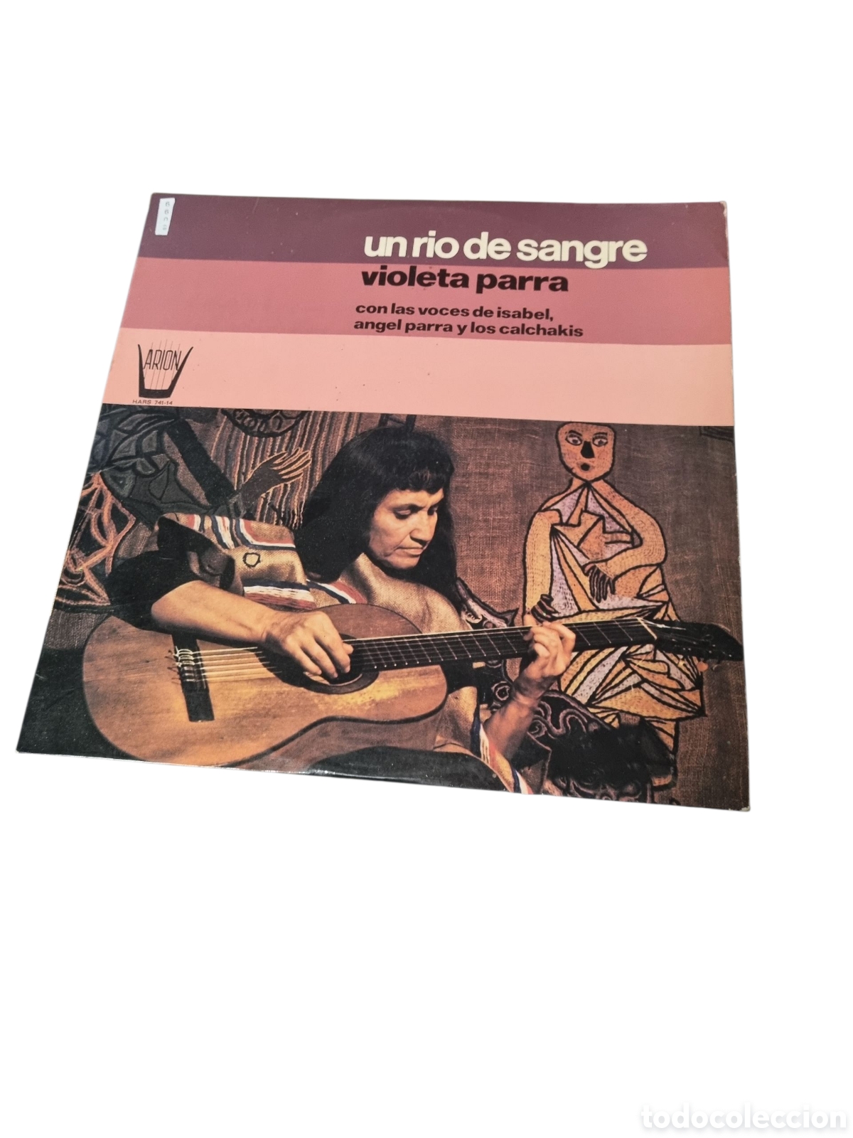 Dischi in vinile: VIN6609 un rio de sangre violeta parra VINILO DE SEGUNDAMANO