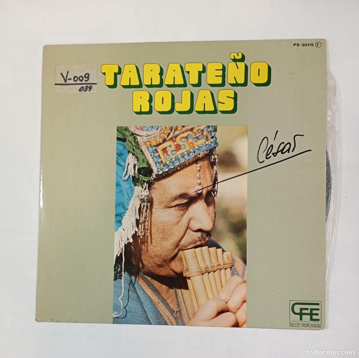 Discos de vinilo: TARATE&Ntilde;O ROJAS. LP. TDKDA47 - Foto 1