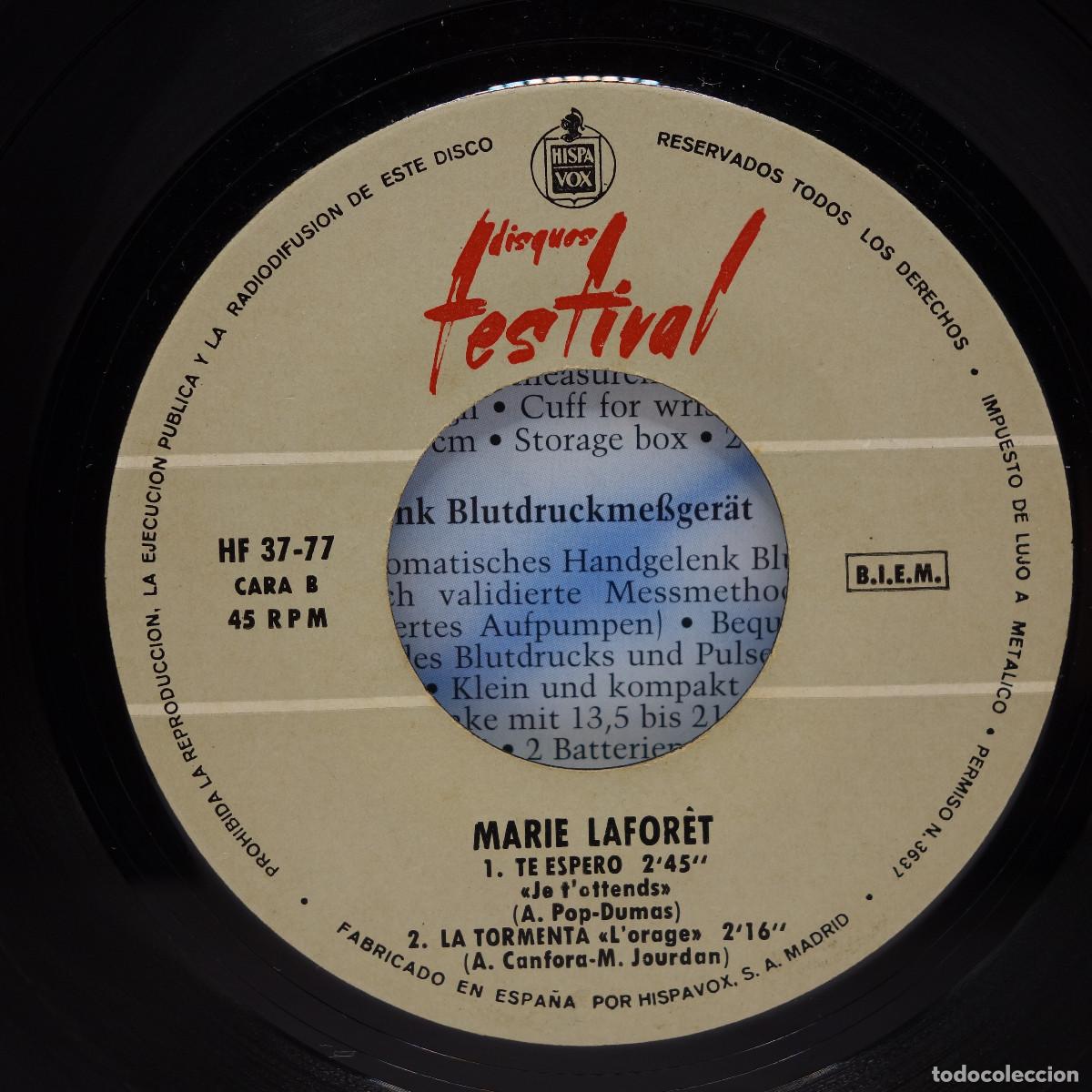 Discos de vinilo: MARIE LAFORET - LA VOZ DEL SILENCIO - Foto 7