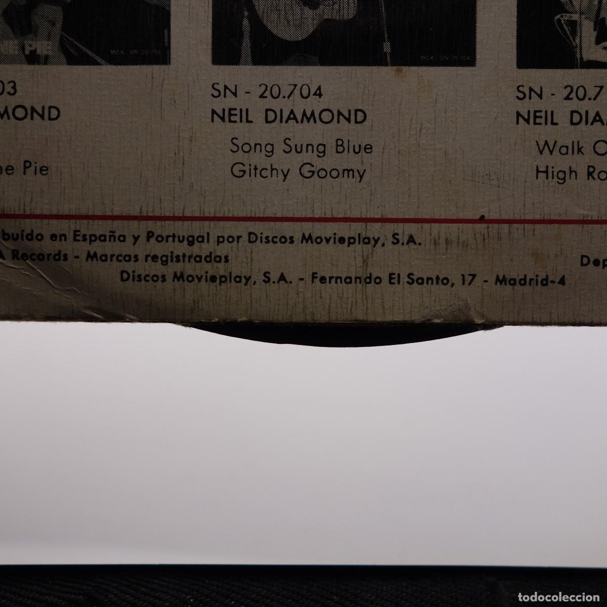 Discos de vinilo: NEIL DIAMOND - CHERRY CHERRY - Foto 3
