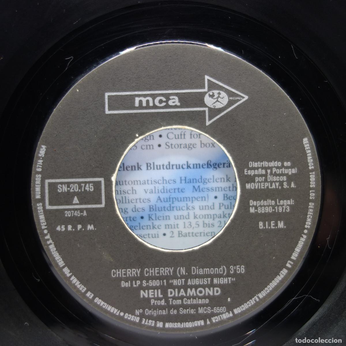 Discos de vinilo: NEIL DIAMOND - CHERRY CHERRY - Foto 5