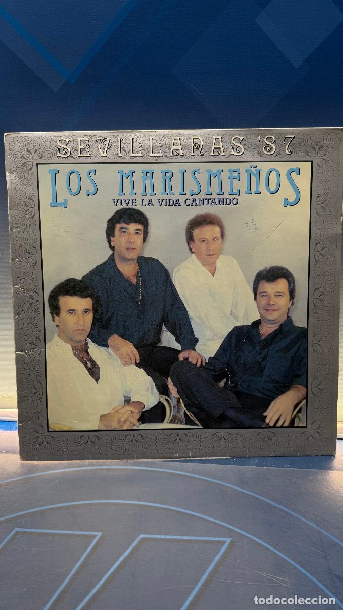 Discos de vinilo: Disco LP Los Marisme&ntilde;os vive la vida cantando - Foto 1