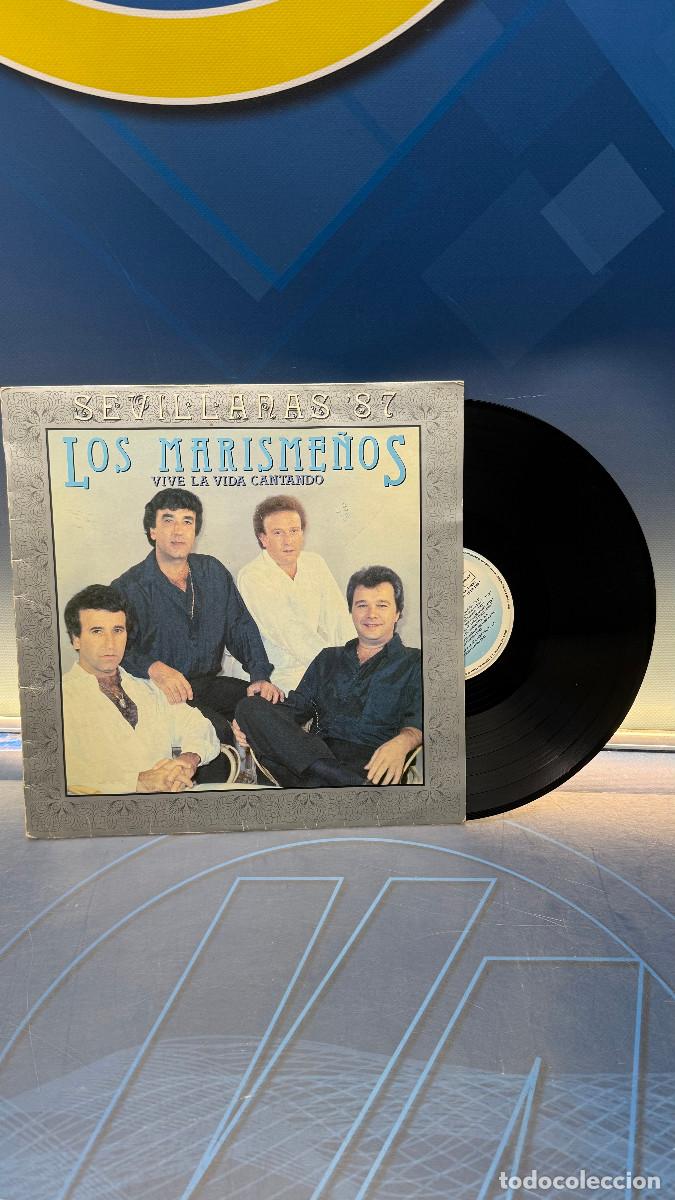 Discos de vinilo: Disco LP Los Marisme&ntilde;os vive la vida cantando - Foto 3