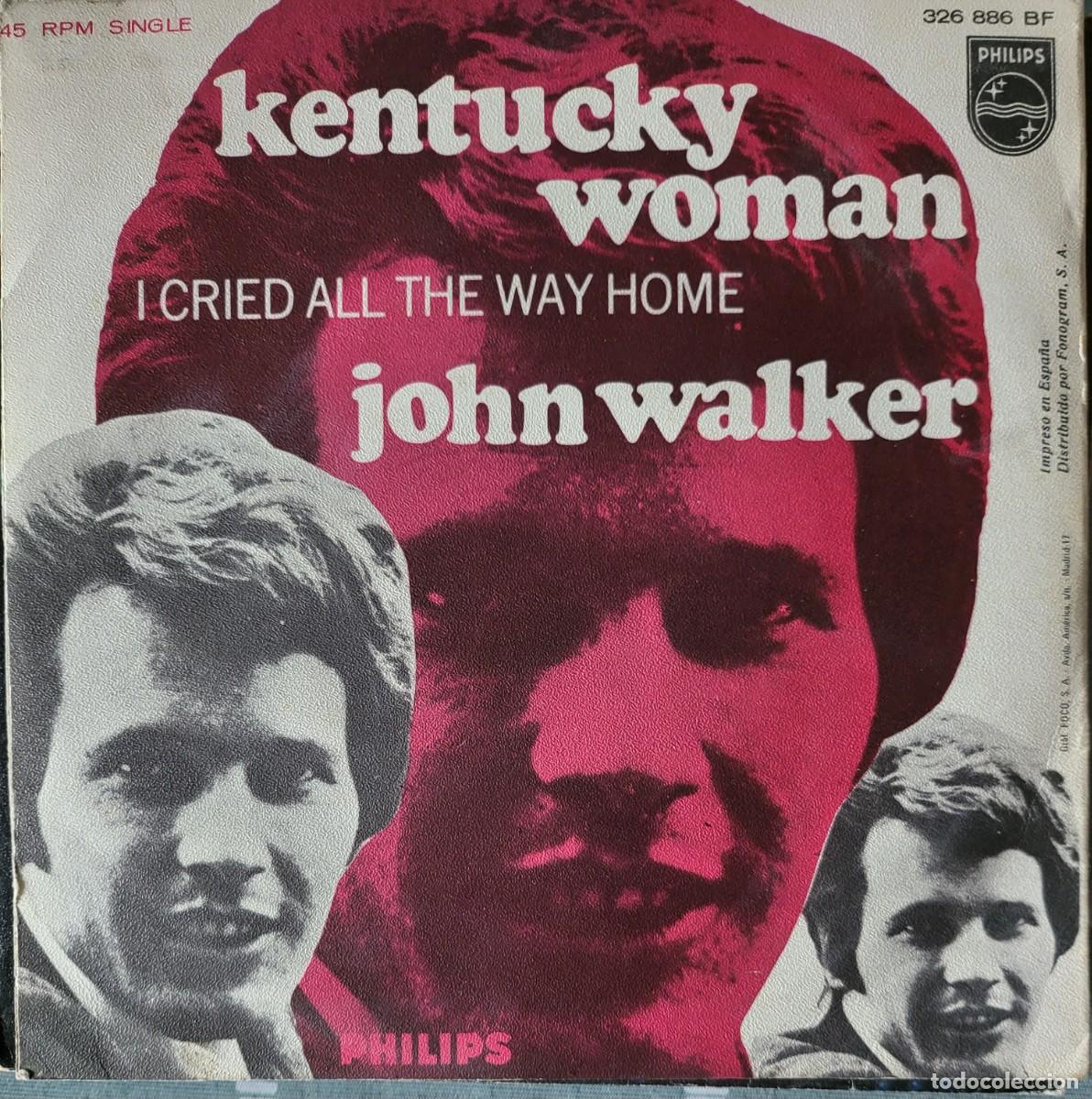 Discos de vinilo: John Walker single sello Philips editado en Espa&ntilde;a a&ntilde;o 1968... - Foto 2