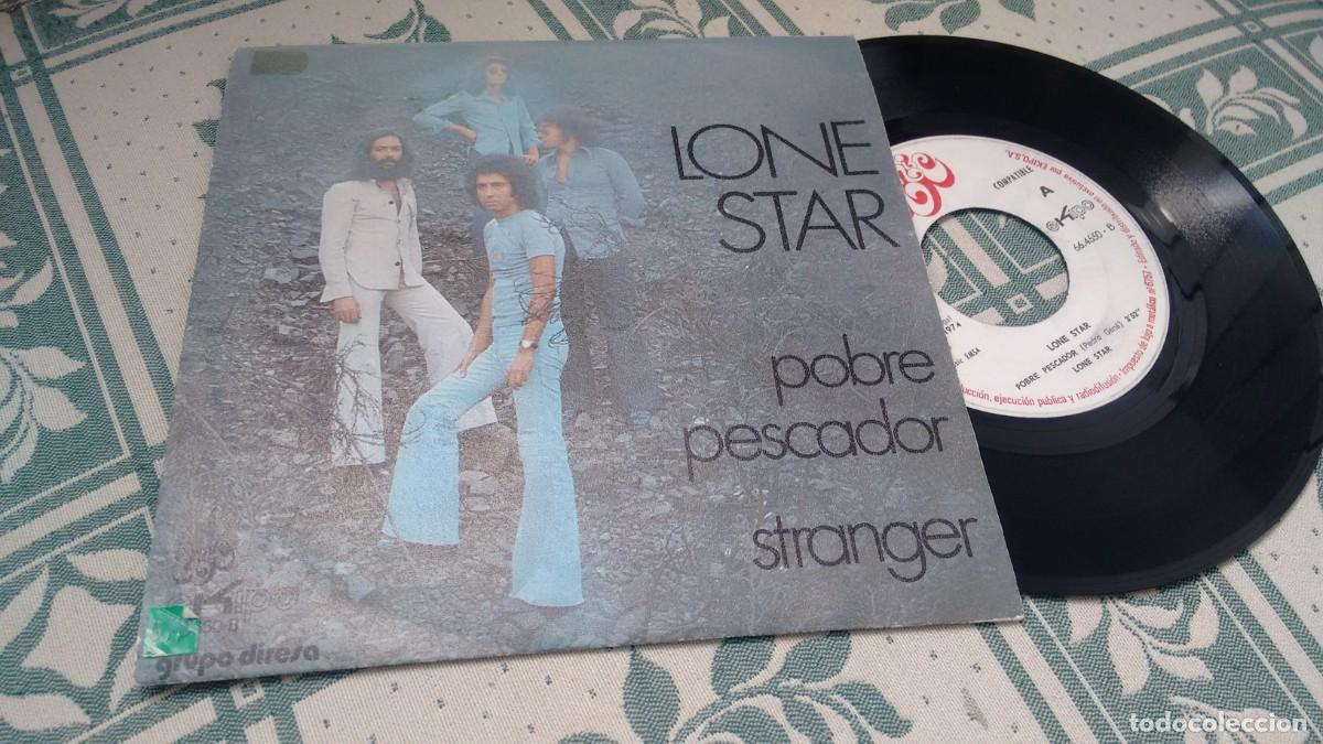 Discos de vinilo: Single ( vinilo) de LONE STAR a&ntilde;os 70 - Foto 1