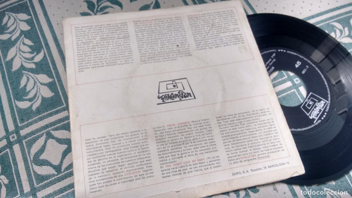 Discos de vinilo: Single ( vinilo) de EVOLUTION a&ntilde;os 60 - Foto 2