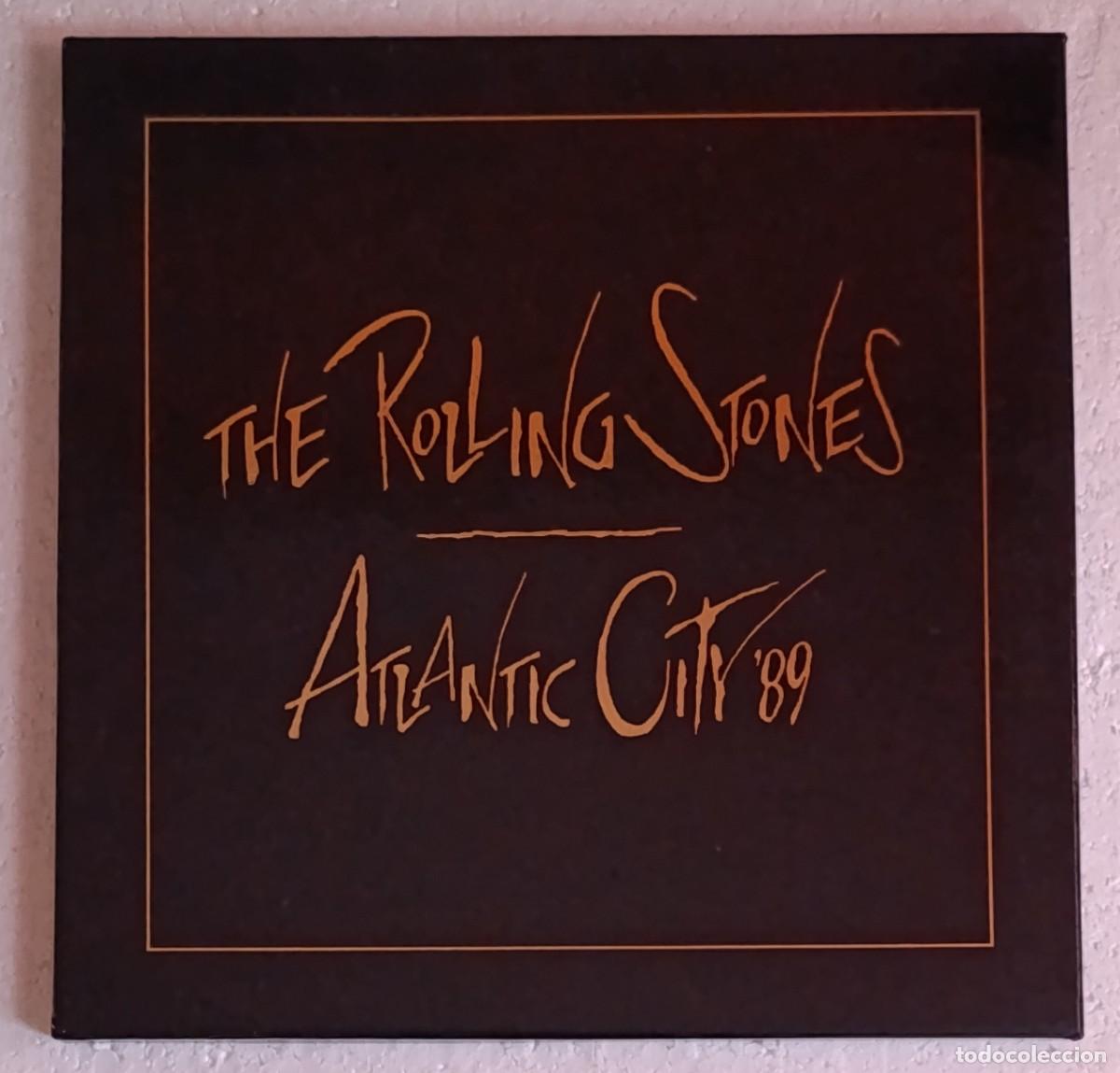 Discos de vinilo: The rolling stones,Atlantic City 89(bootleg) - Foto 1