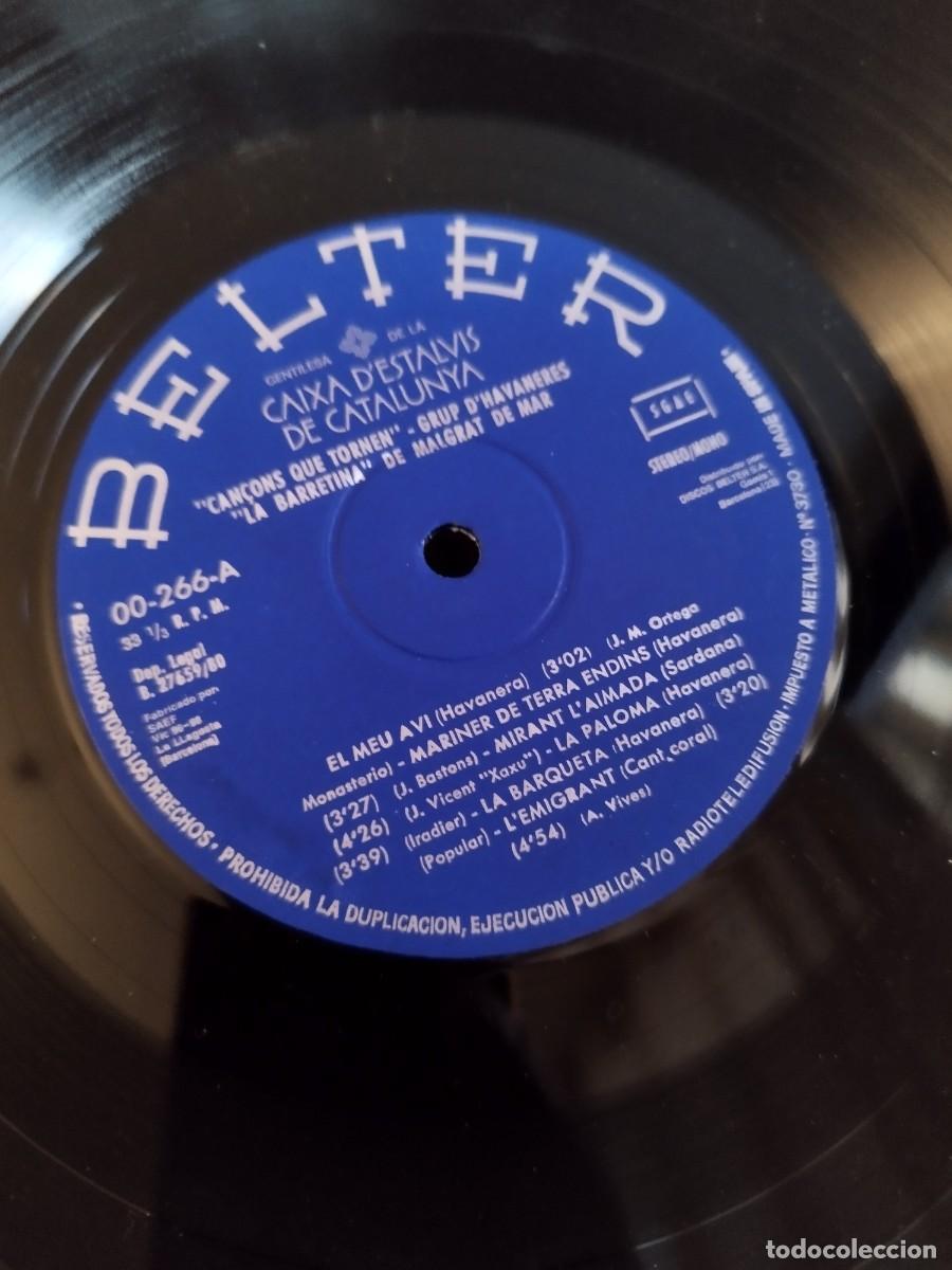 Discos de vinilo: Grup D&acute;havaneres La Barretina. Vinilo Lp. - Foto 2