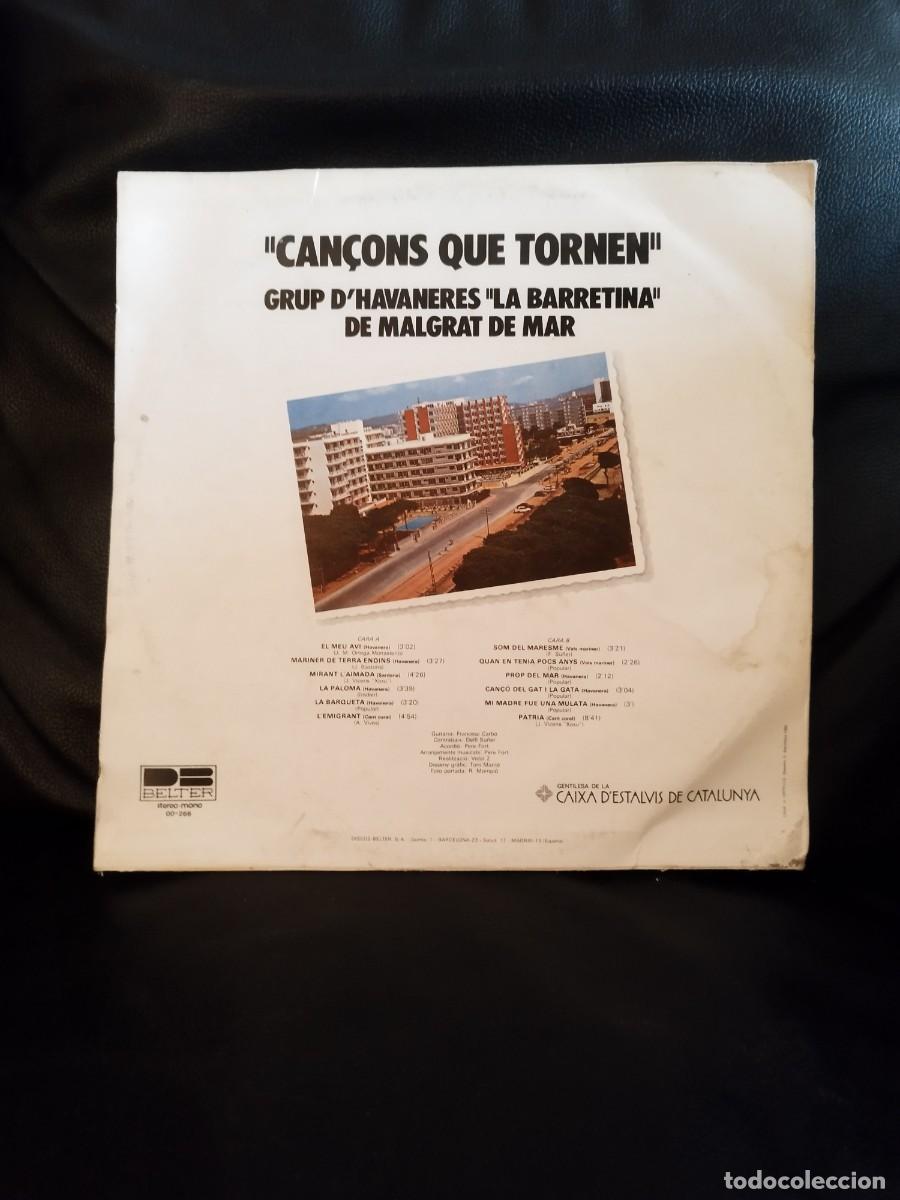 Discos de vinilo: Grup D&acute;havaneres La Barretina. Vinilo Lp. - Foto 3