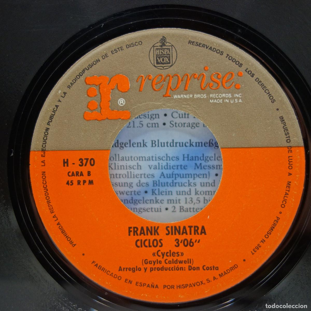 Discos de vinilo: FRANK SINATRA - TU ERES MI RAZON DE VIVIR - Foto 6