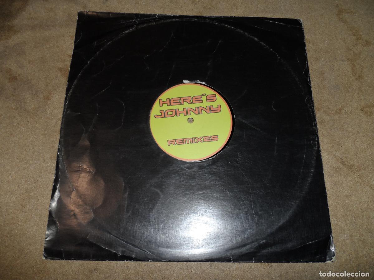 Discos de vinilo: Various &ndash; Heres Johnny (Remixes) (SPAIN 2006) - Foto 2