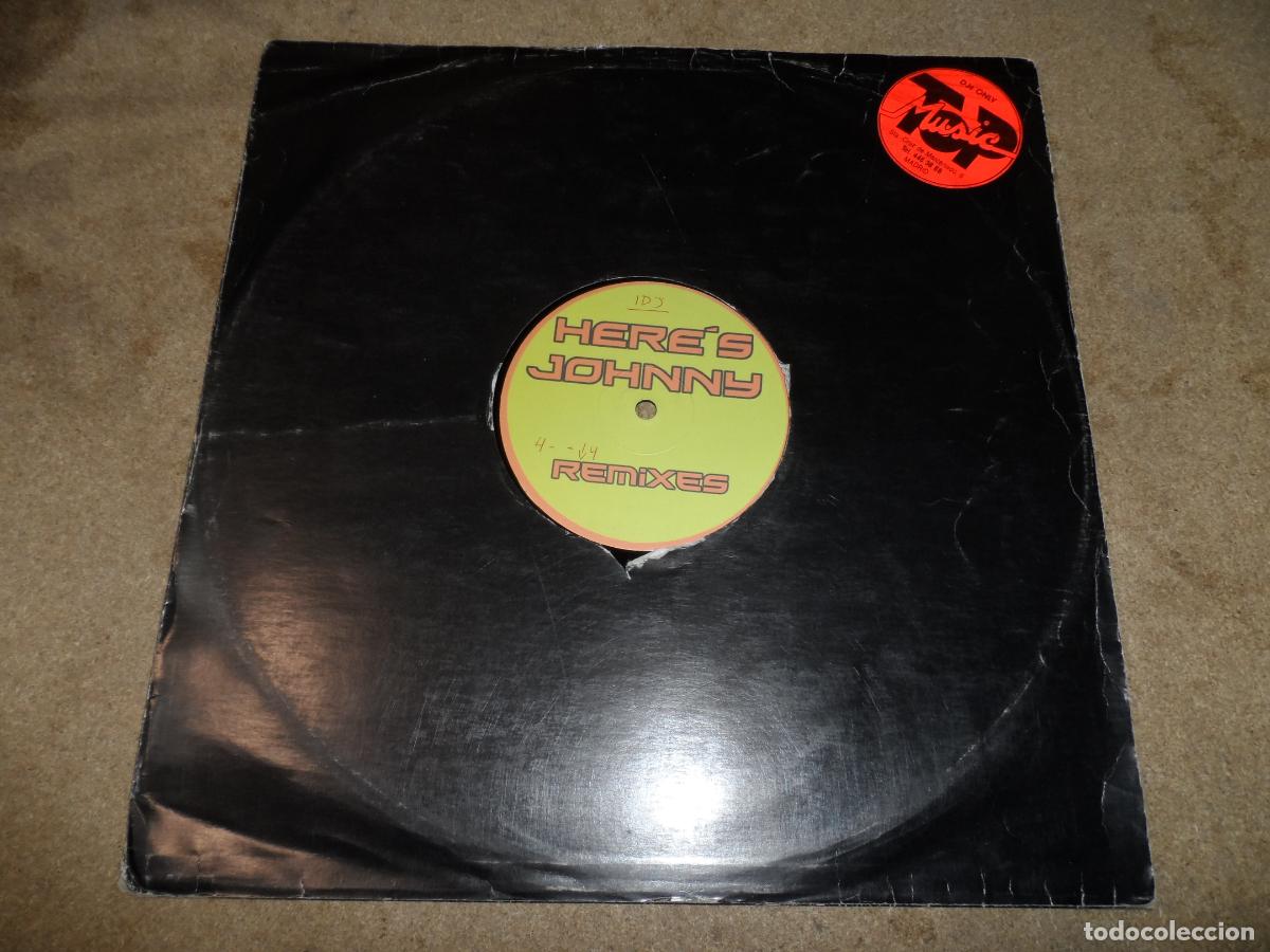 Discos de vinilo: Various &ndash; Heres Johnny (Remixes) (SPAIN 2006) - Foto 1