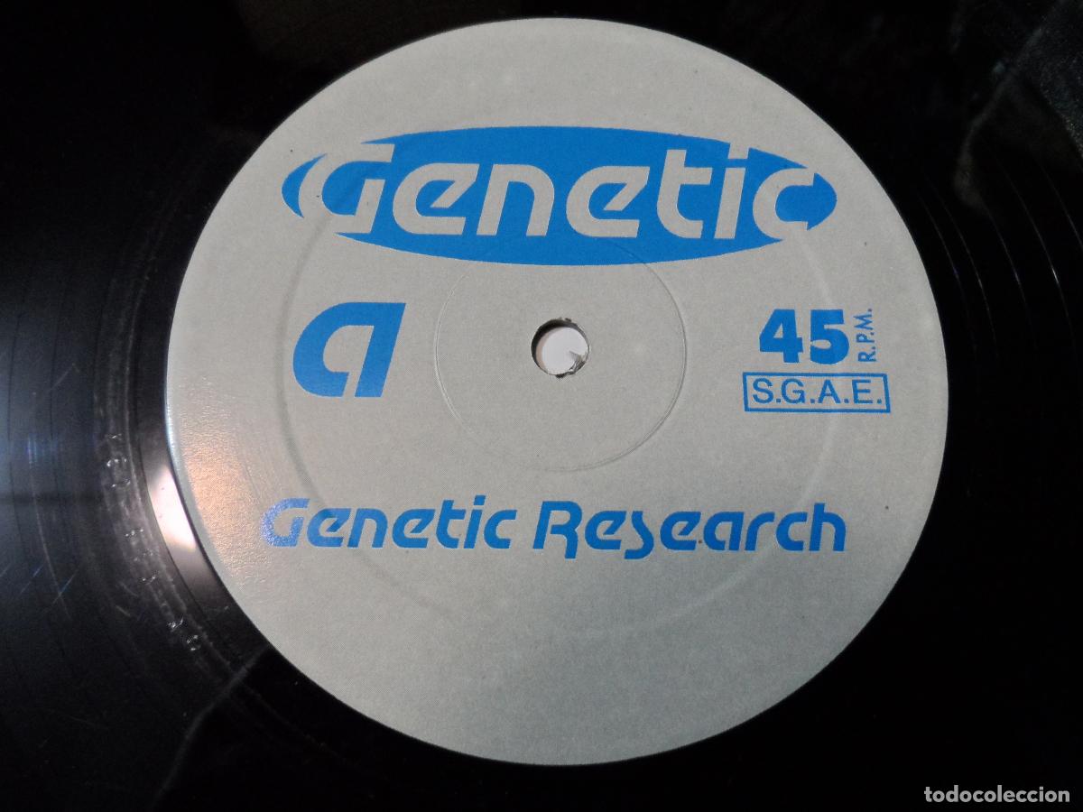 Discos de vinilo: GENETIC - GENETIC RESEARCH (SPAIN 1992) - Foto 3