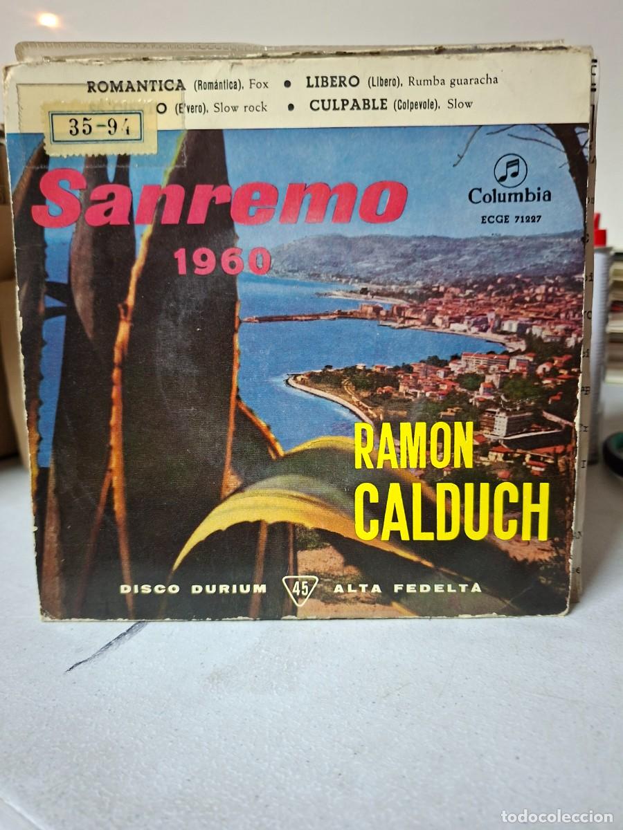 Discos de vinilo: RAMON CALDUCH - ROMANTICA - EP DE VINILO C - 48 - Foto 1