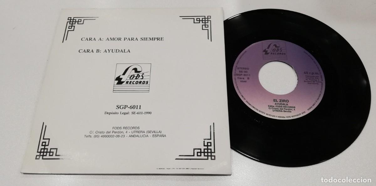 Discos de vinilo: SCO108-El Ziro - &iexcl;Ay&uacute;dala! (7&rdquo;, Single) - Foto 2