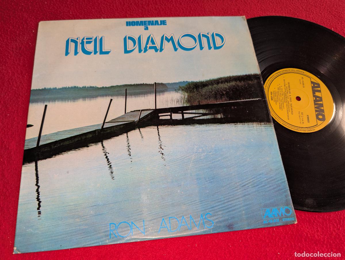 Disques de vinyle: RON ADAMS Homenaje a Neil Diamond LP 1973 Alamo SPAIN ESPA&Ntilde;A