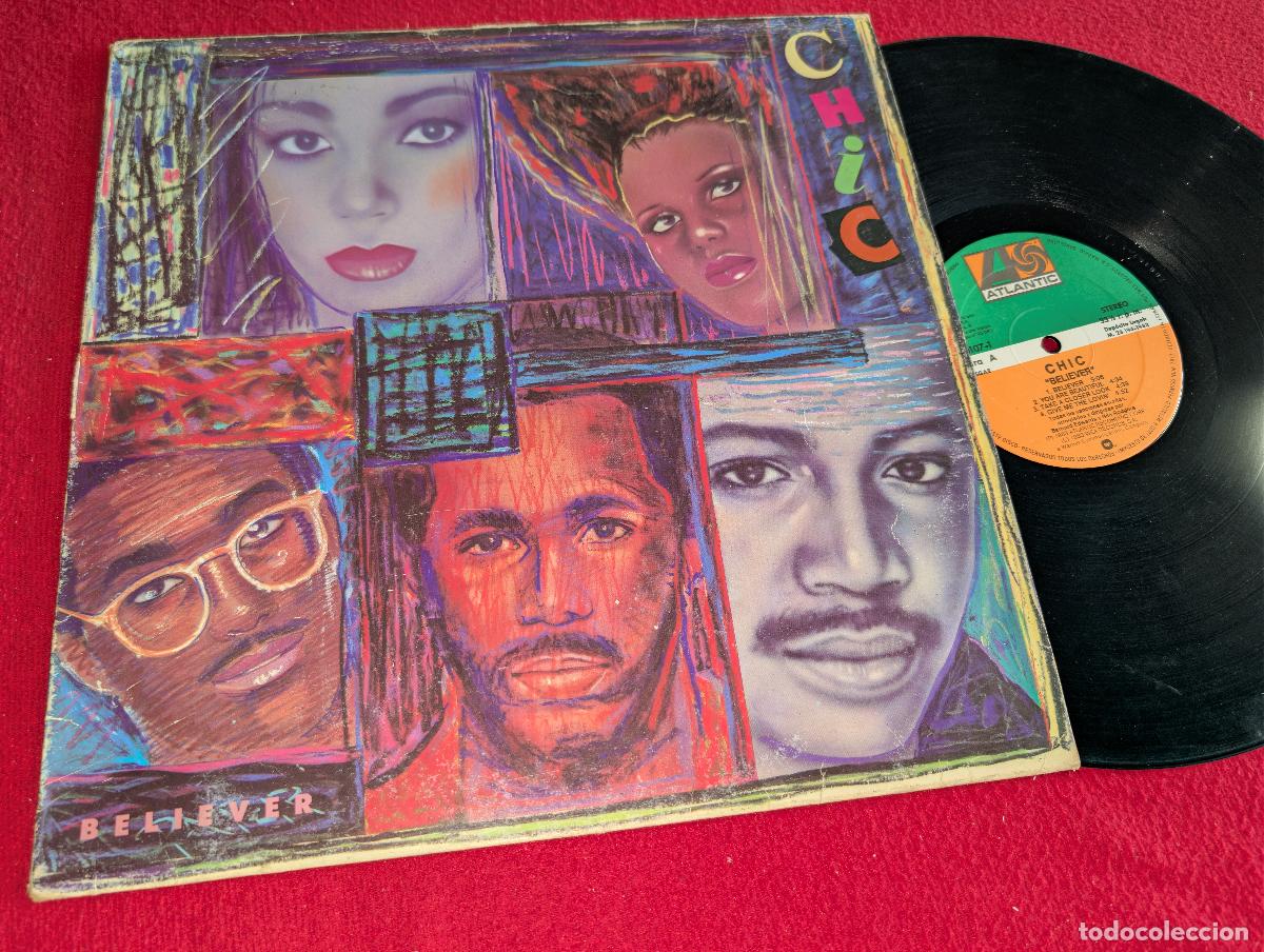 Discos de vinilo: CHIC Believer LP 1983 Atlantic ESPA&Ntilde;A SPAIN - Foto 1