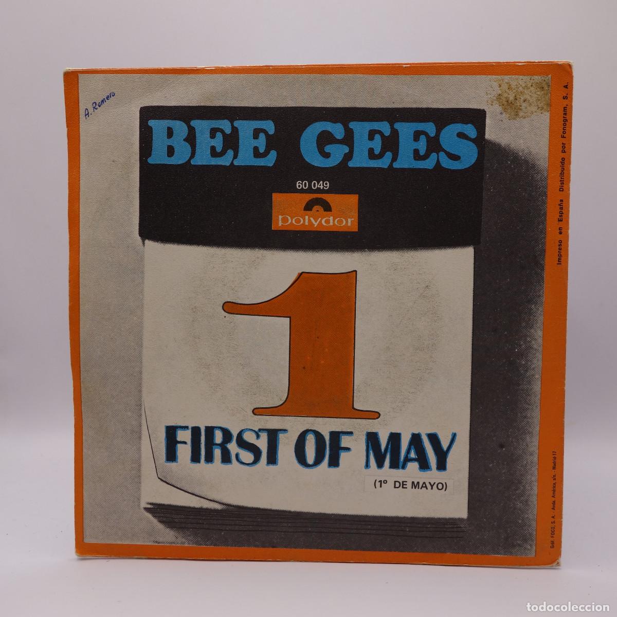 Discos de vinilo: BEE GEES - 1 FIRST OF MAY - Foto 2